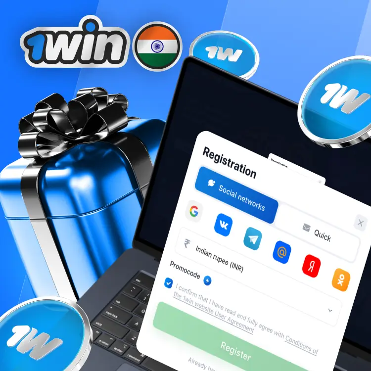 1win register
