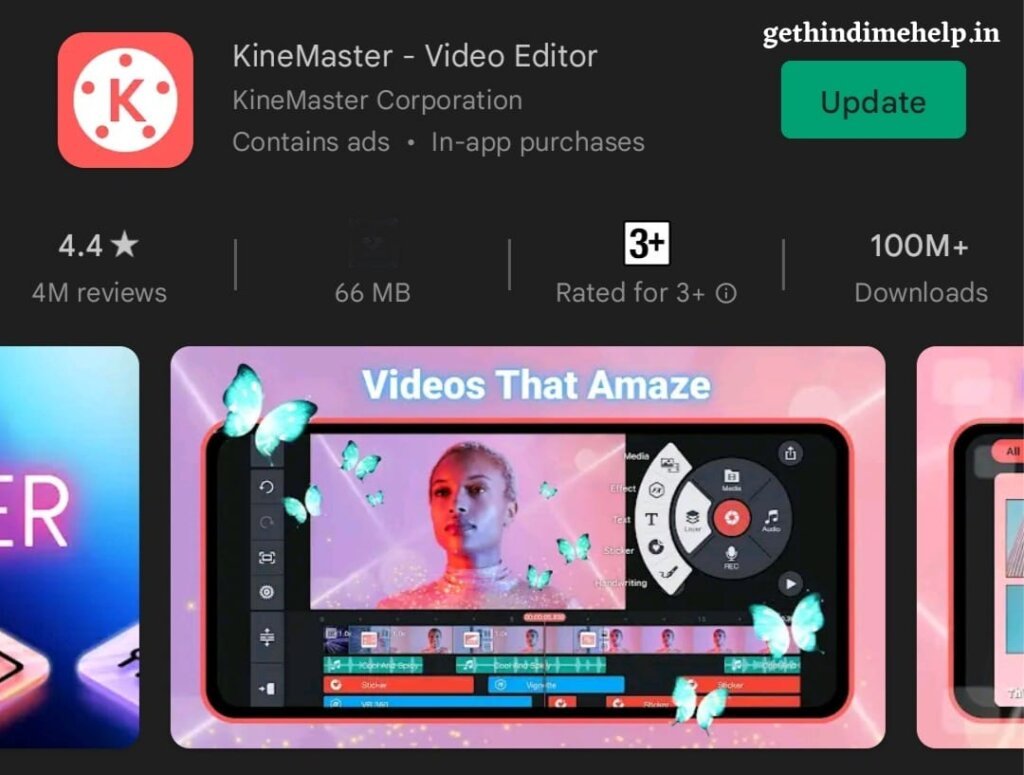 kinemaster video editor app