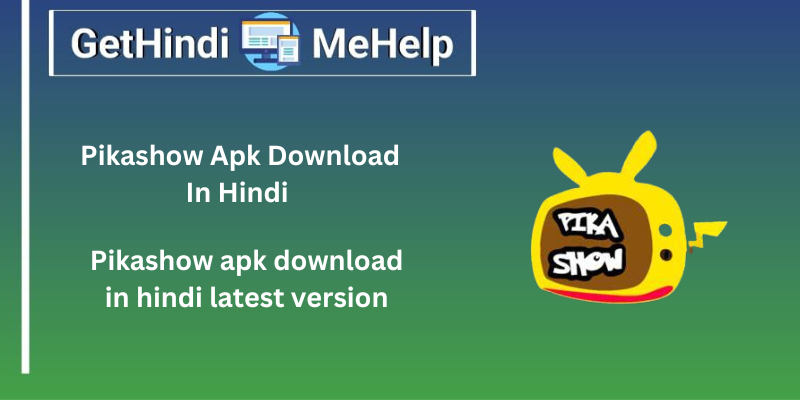 Pikashow Apk Download In Hindi